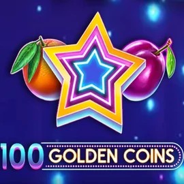 100 Golden Coins by Amusnet Interactive, showcased at luckeracasinoo.com – game logo