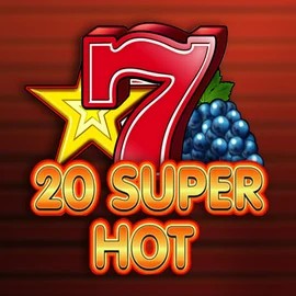 20 Super Hot slot logo by Amusnet Interactive at Luckera Casino