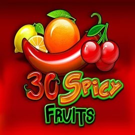Enjoy 30 Spicy Fruits by Amusnet Interactive – logo hosted on luckeracasinoo.com