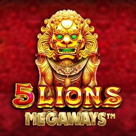 Official Slots logo: 5 Lions Megaways by Pragmatic Play at Luckera Casino