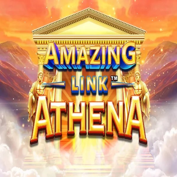 Amazing Link Athena slot logo by SpinPlay Games at Luckera Casino