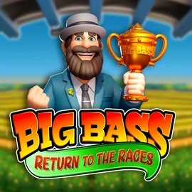 Big Bass Return to the Races logo by Pragmatic Play Luckera Casino