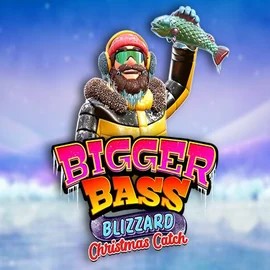 Bigger Bass Blizzard Christmas Catch online game logo by Pragmatic Play on luckeracasinoo.com