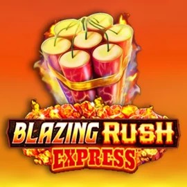 Blazing Rush Express logo by AreaVegas at Luckera Casino