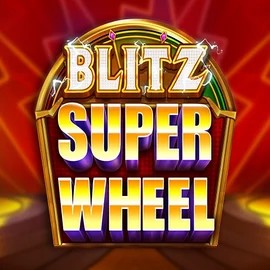 Blitz Super Wheel online game logo by Pragmatic Play on luckeracasinoo.com