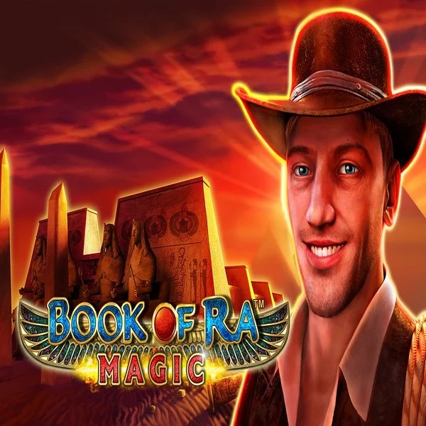Book of Ra Magic slot icon by Greentube, available at Luckera Casino
