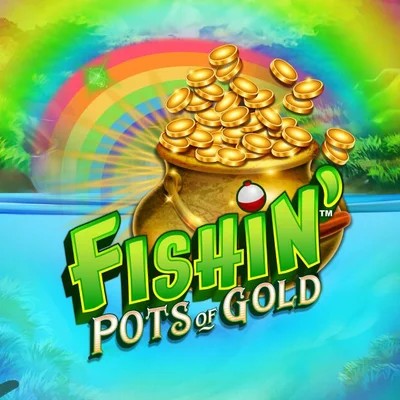 Enjoy Fishin Pots Of Gold by Gameburger Studios – logo hosted on luckeracasinoo.com