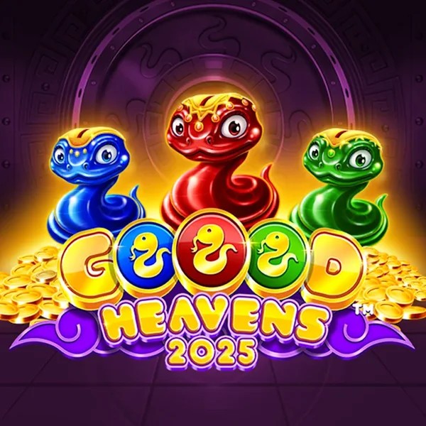 Enjoy Goood Heavens by Rarestone Gaming – logo hosted on luckeracasinoo.com