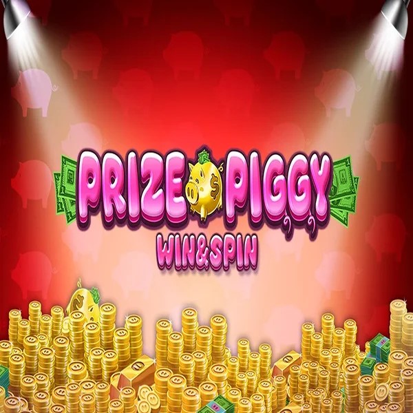 Prize Piggy Win & Spin slot logo by Inspired Gaming at Luckera Casino