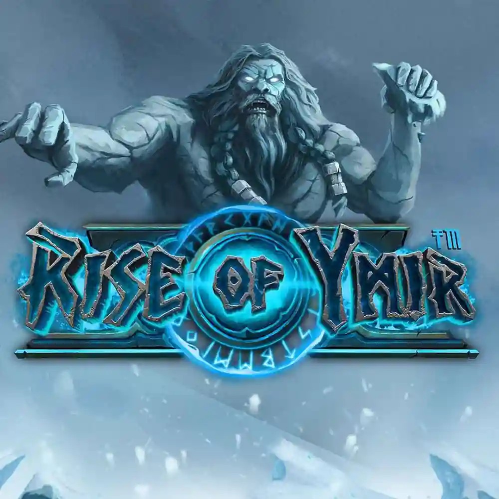 Rise of Ymir logo by Hacksaw Gaming Luckera Casino
