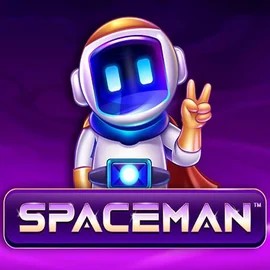 Spaceman slot logo by Pragmatic Play at Luckera Casino