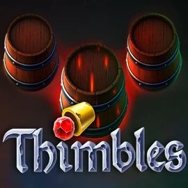 Try Thimbles slot by Evoplay on luckeracasinoo.com – logo image
