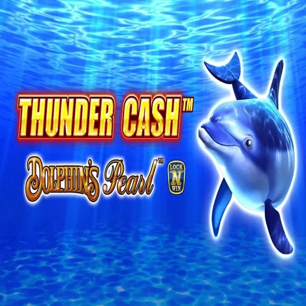 Official Slots logo: Thunder Cash Dolphins Pearl by Novomatic at Luckera Casino